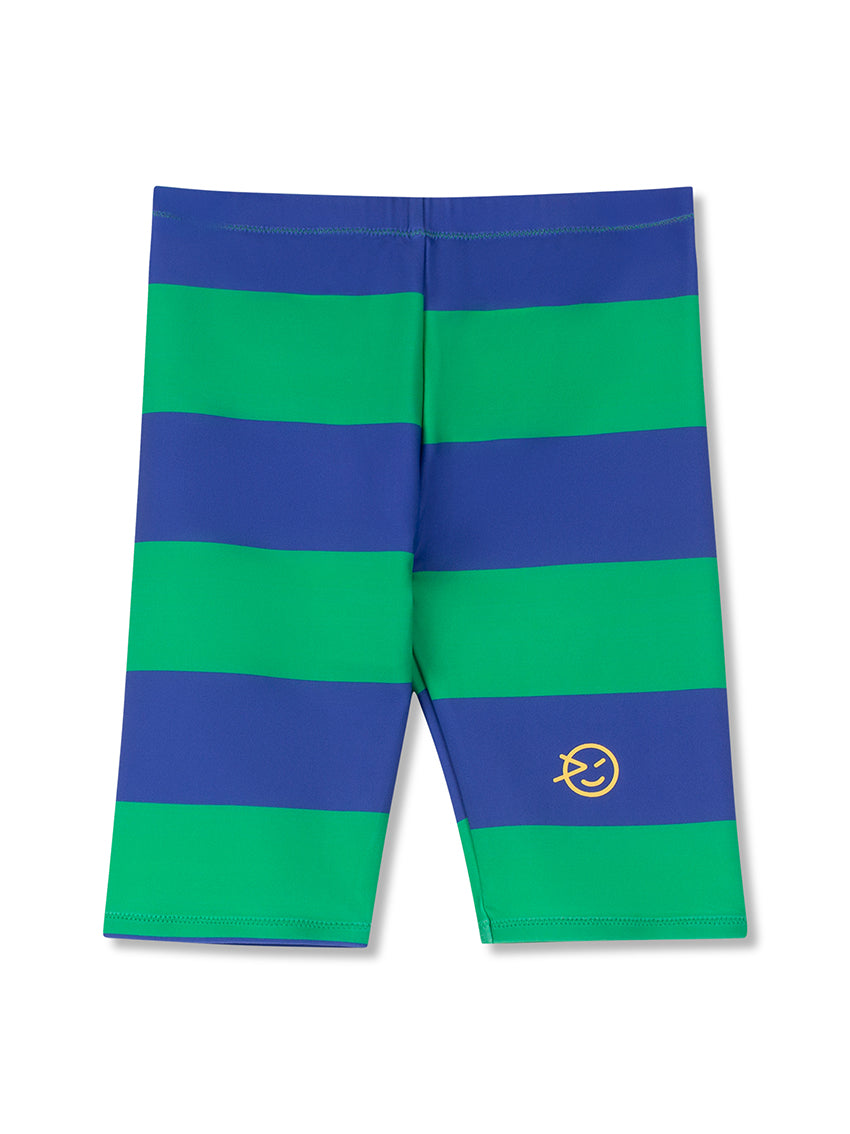 Cloud Swimshort Parasol Green Stripes
