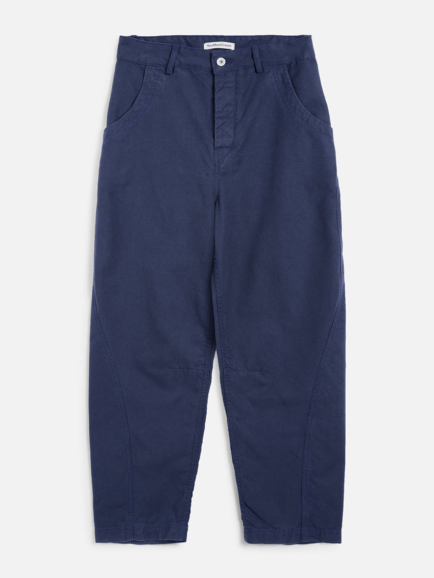 Twisted Seam Trouser Navy