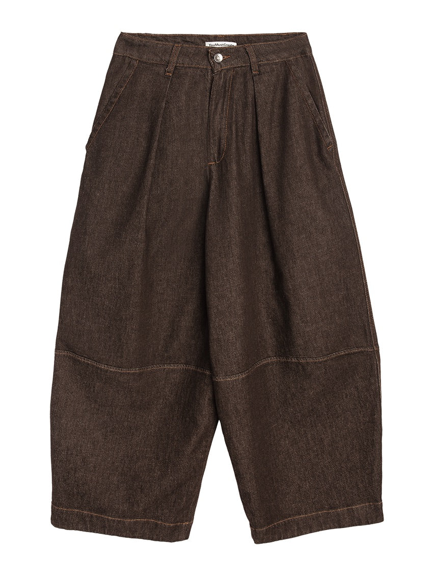 Deadbeat Soft Denim Trouser Brown