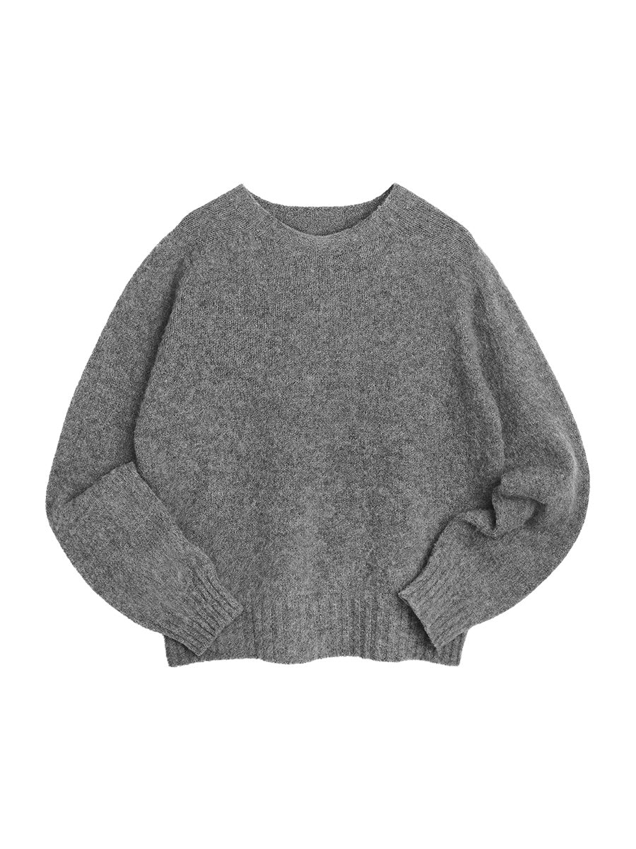 Jets Crew Knit Grey