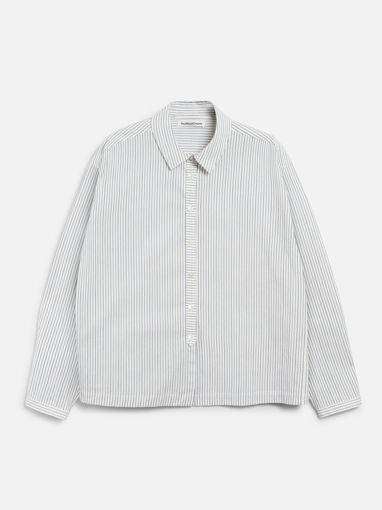 Marianne Shirt Stripe Natural / Navy