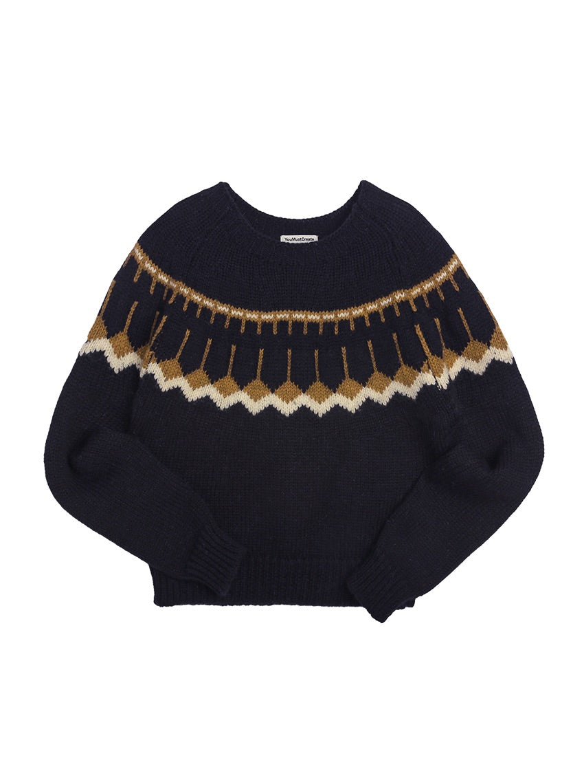 Mini Jeepster Knit Navy Multi