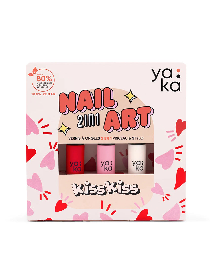 Kit Nail Art Kiss Kiss