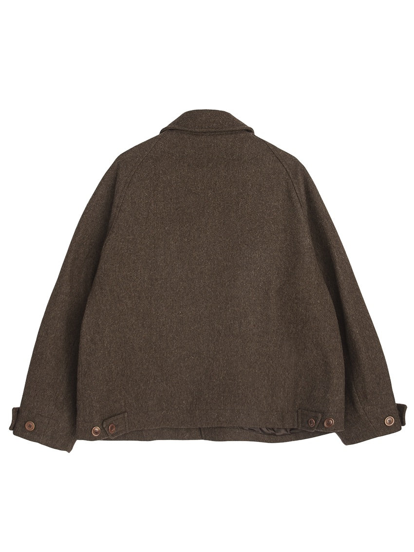 Harrison Wool Jacket Brown