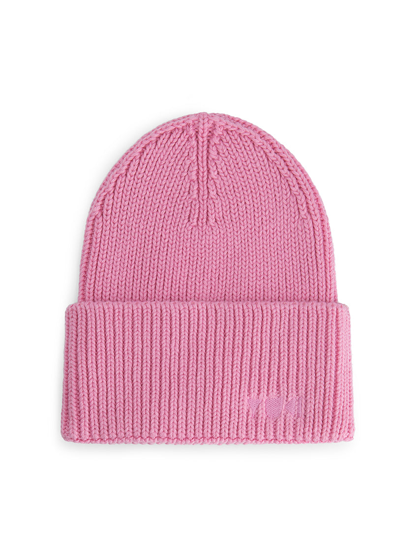 Bubble Gum Pink Beanie