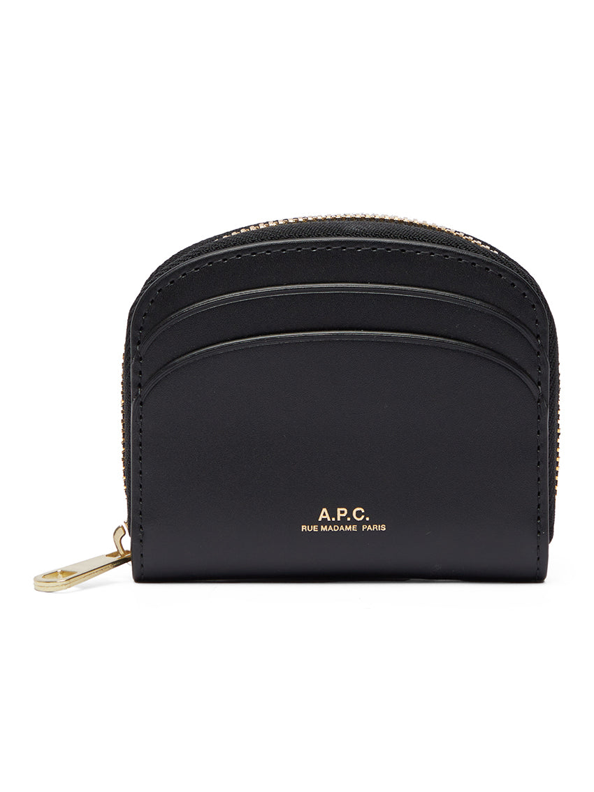 Demi-Lune Compact Wallet Black
