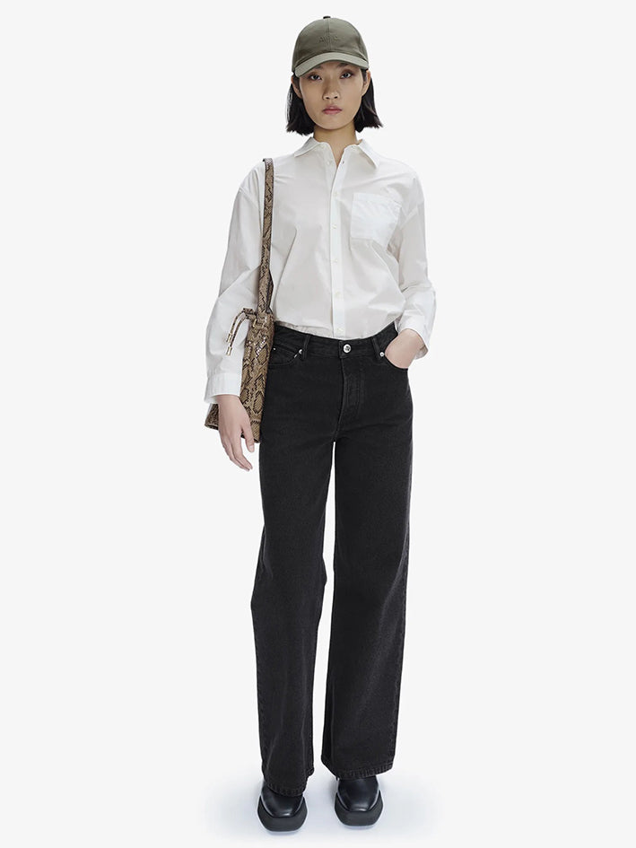 Elizabeth Jeans Stonewashed Black
