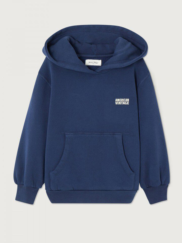 Izubird Hooded Sweatshirt Vintage Navy