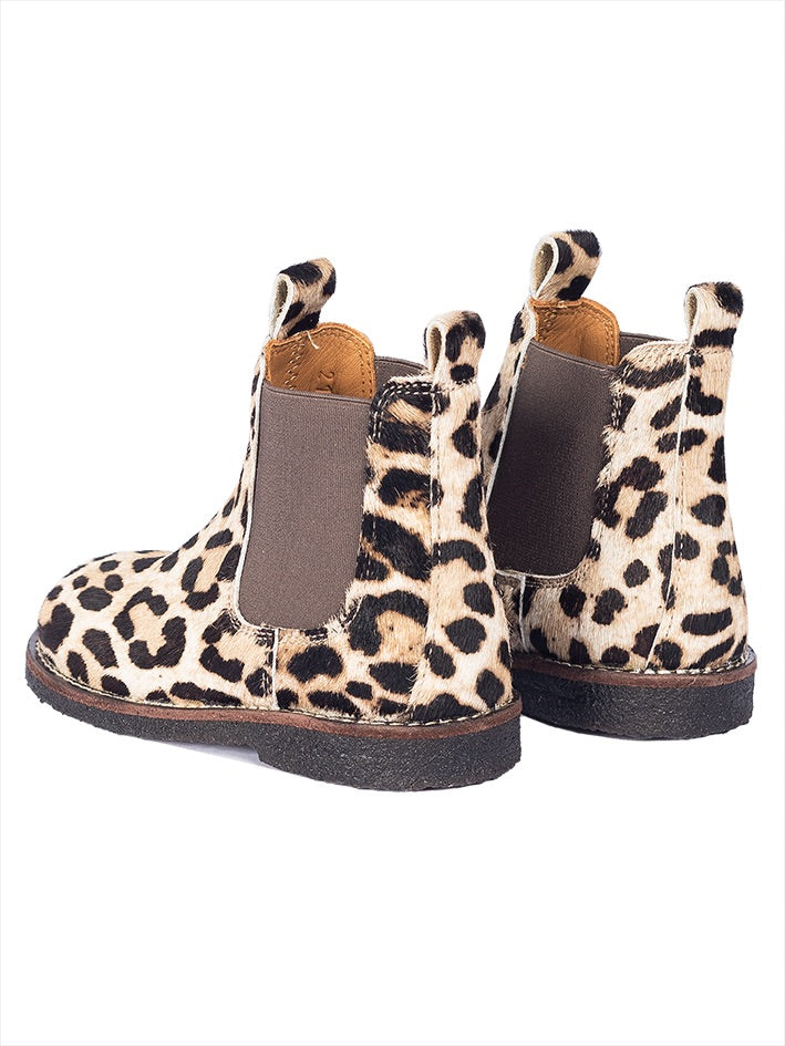 Chelsea Boot Beige Leo Pony