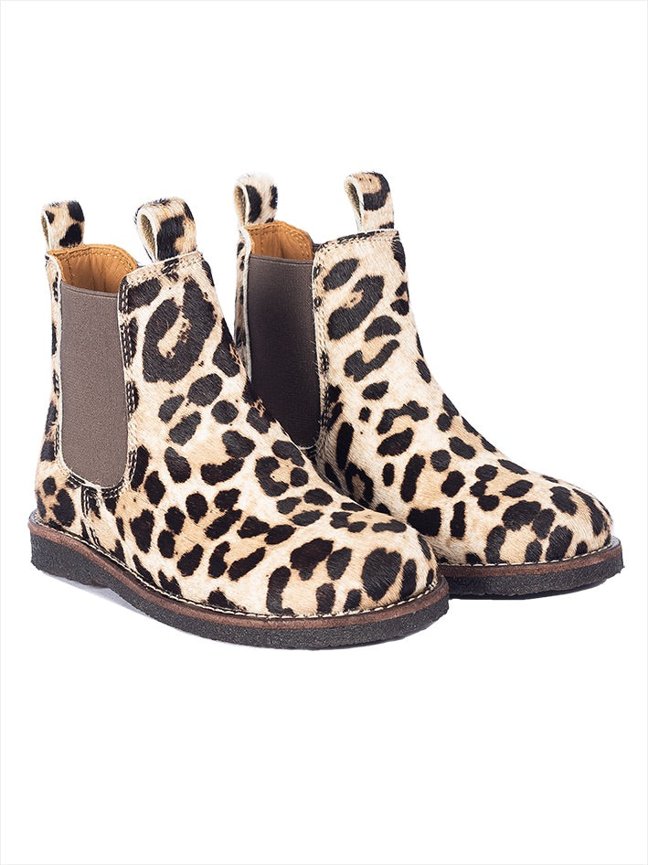 Chelsea Boot Beige Leo Pony