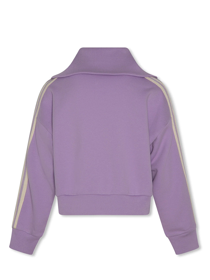 Jane Zip Sweater Vintage Lilac