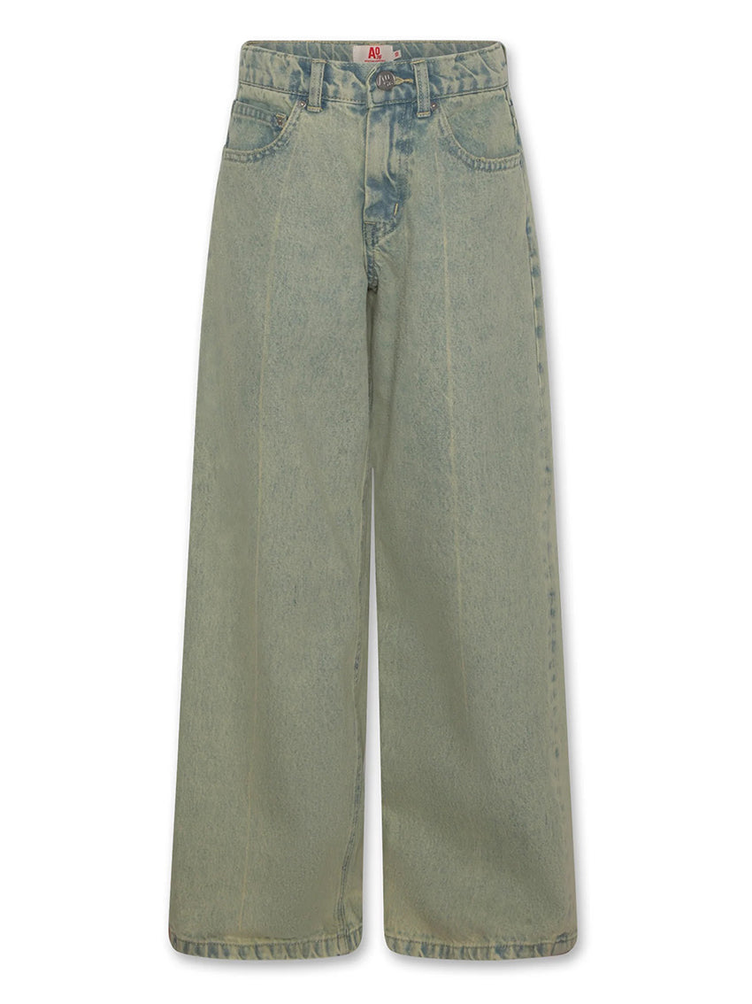 Leyla Pant Wash Tinted Bleach Denim