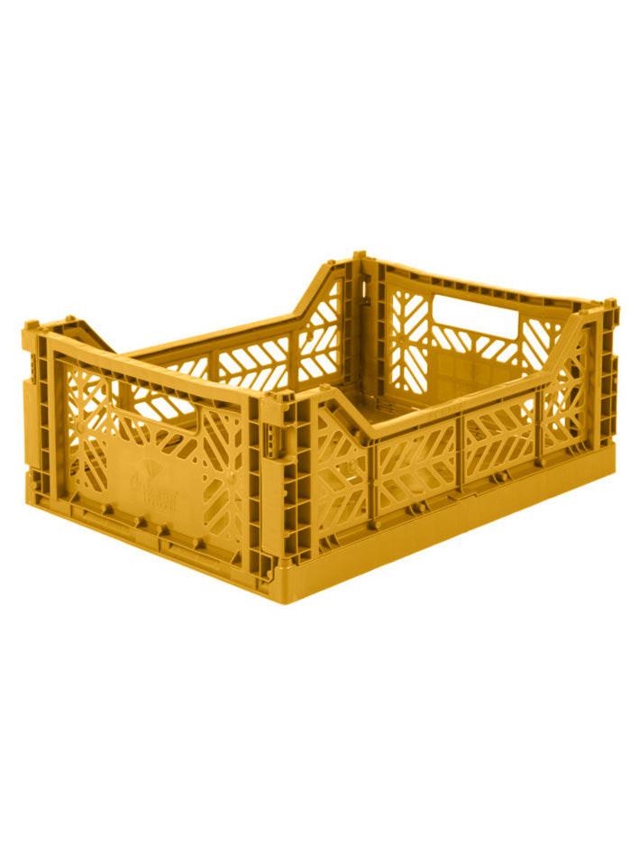 Midi-Box Mustard Golden Yellow