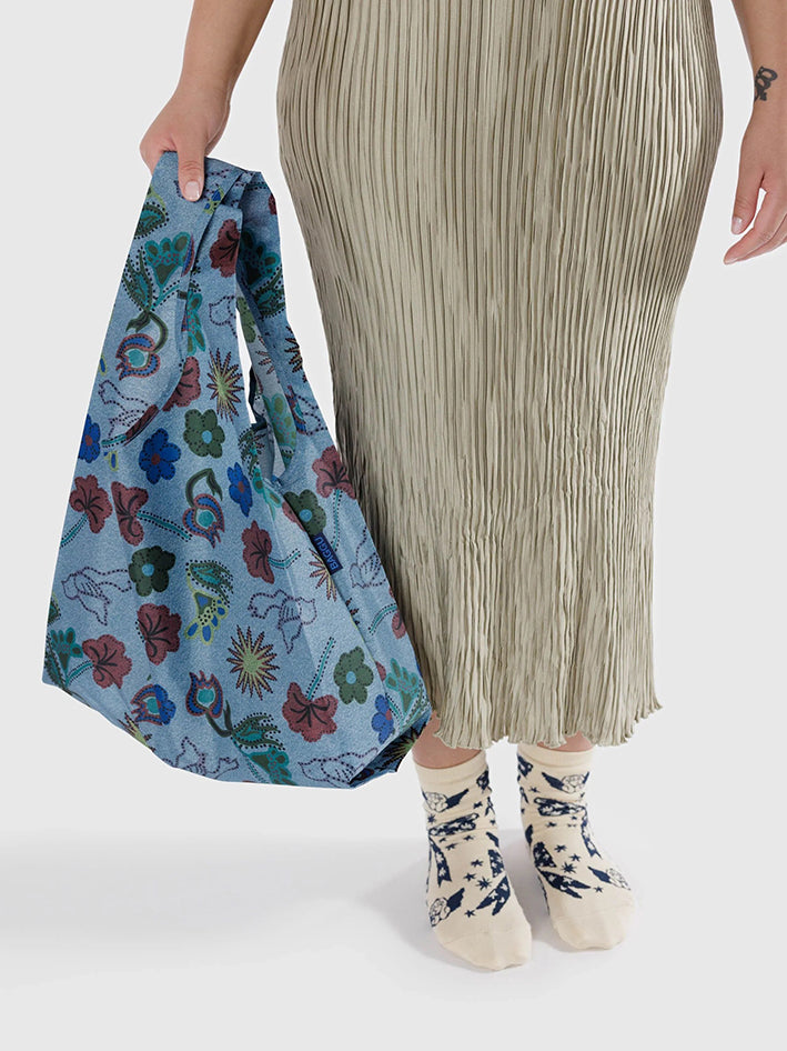 Standard Baggu Digital Denim Birds