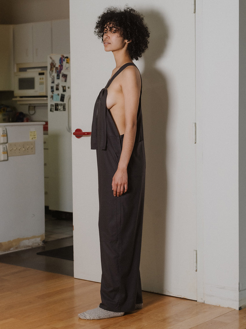 Gren Wild Silk Overall Black