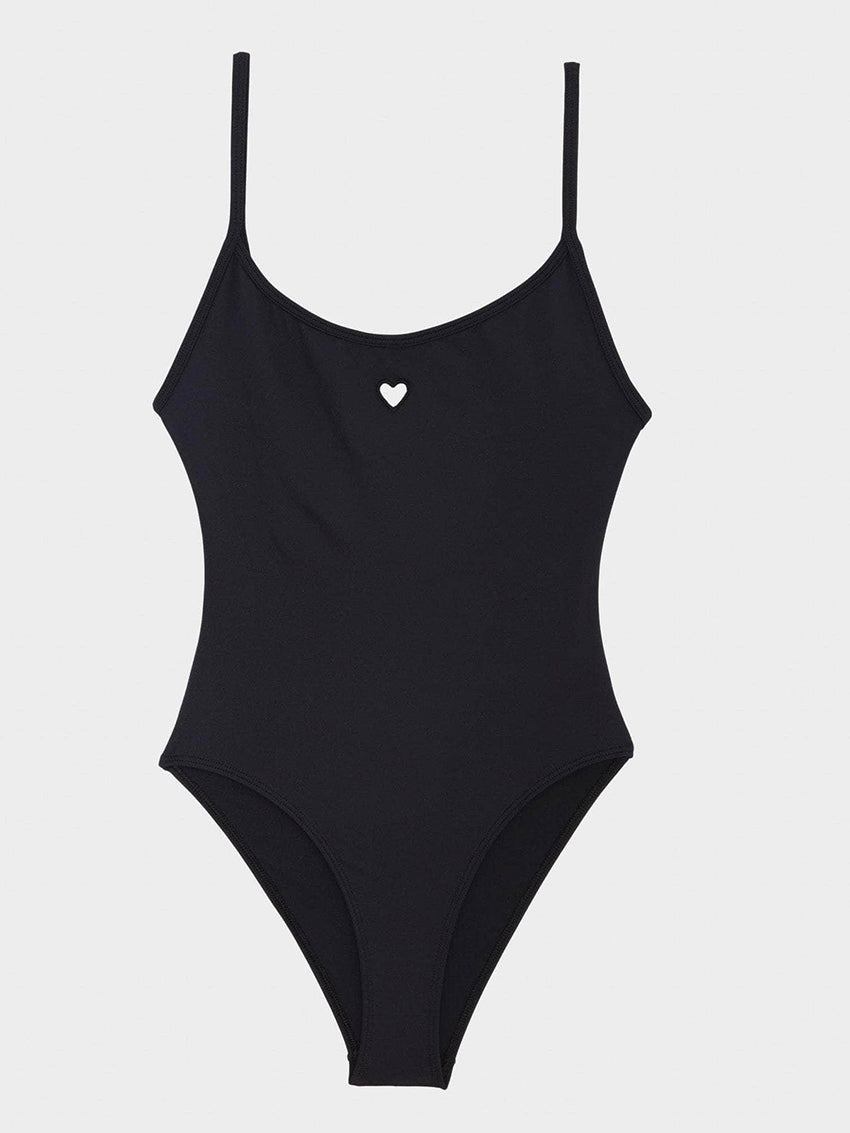 Heart Swim Body Black