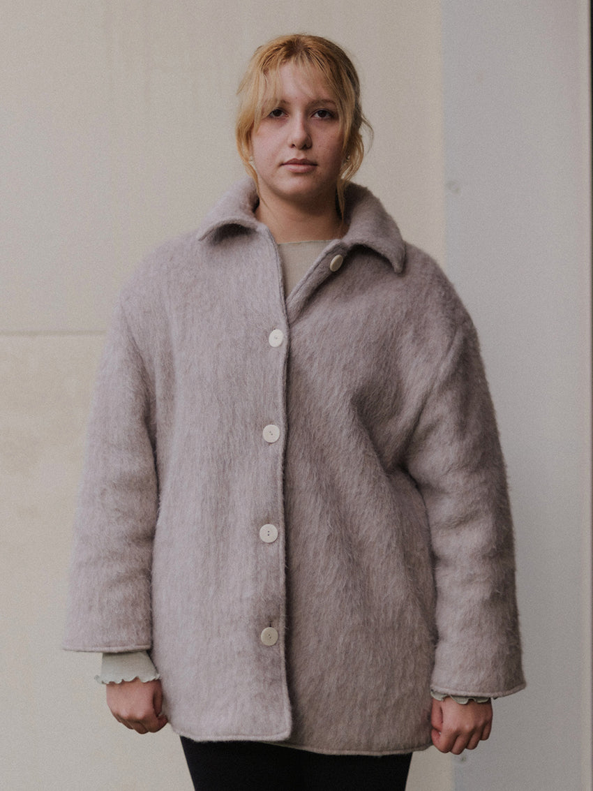 Pyrenees Wool Jacket Sahara