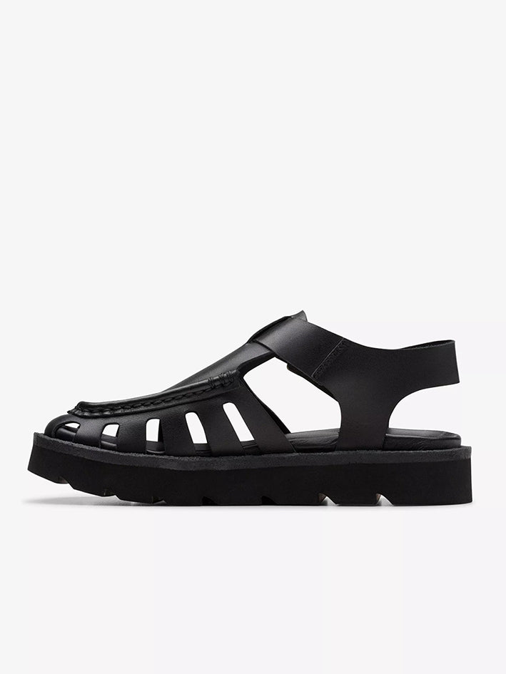 Meare Buckle Sandal Leather Black