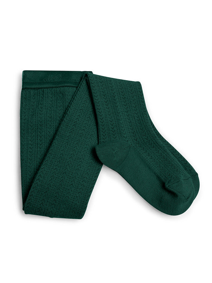 Wool Tights Strong Green