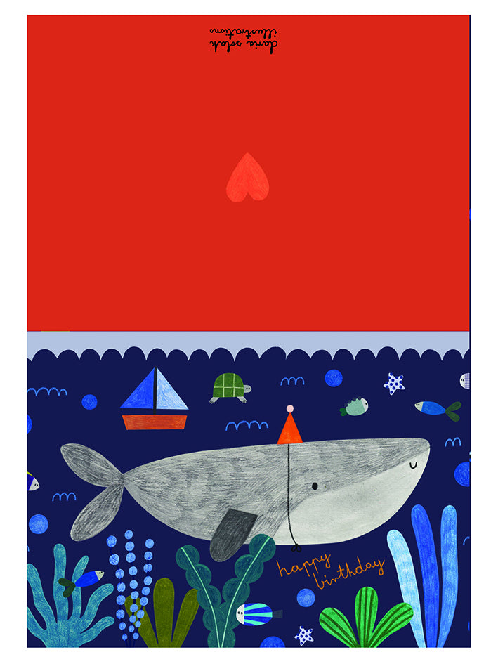 Underwater Birthday Card