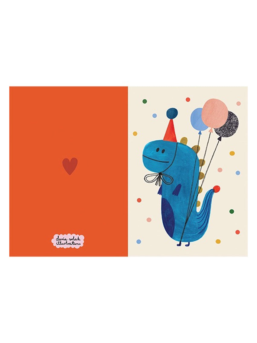 Party Dino Card