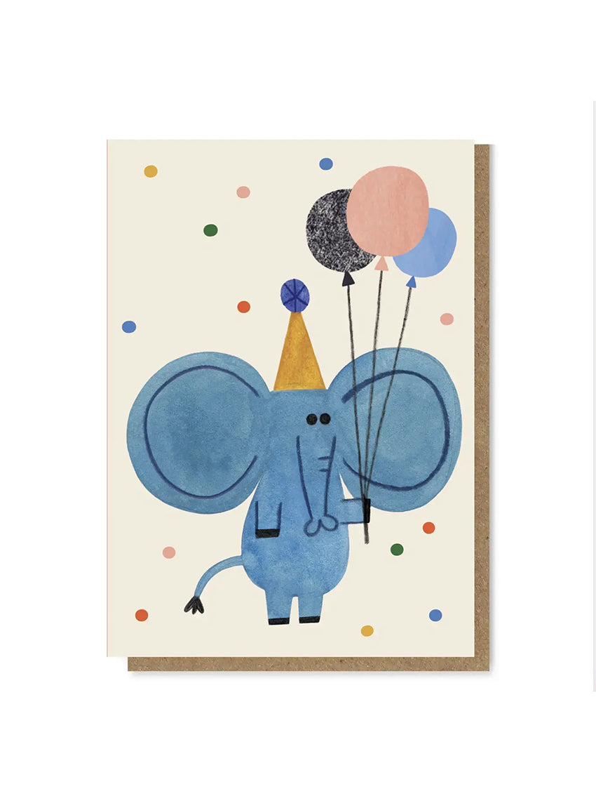 Party Elephant Card
