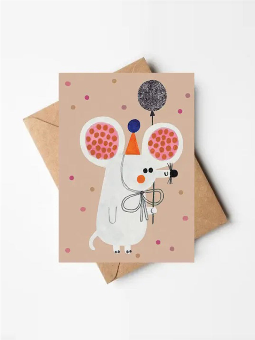 Party Mouse Card