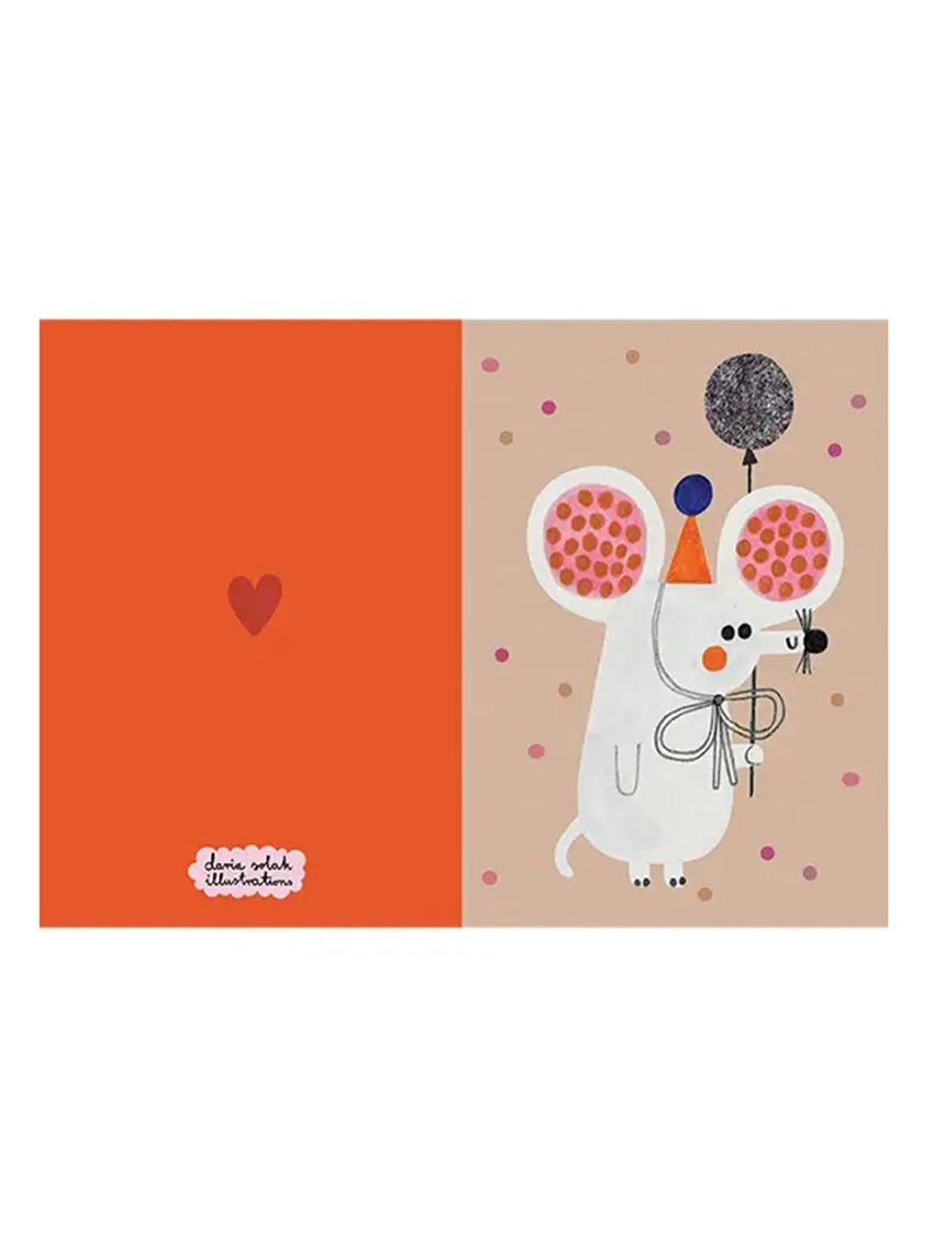 Party Mouse Card