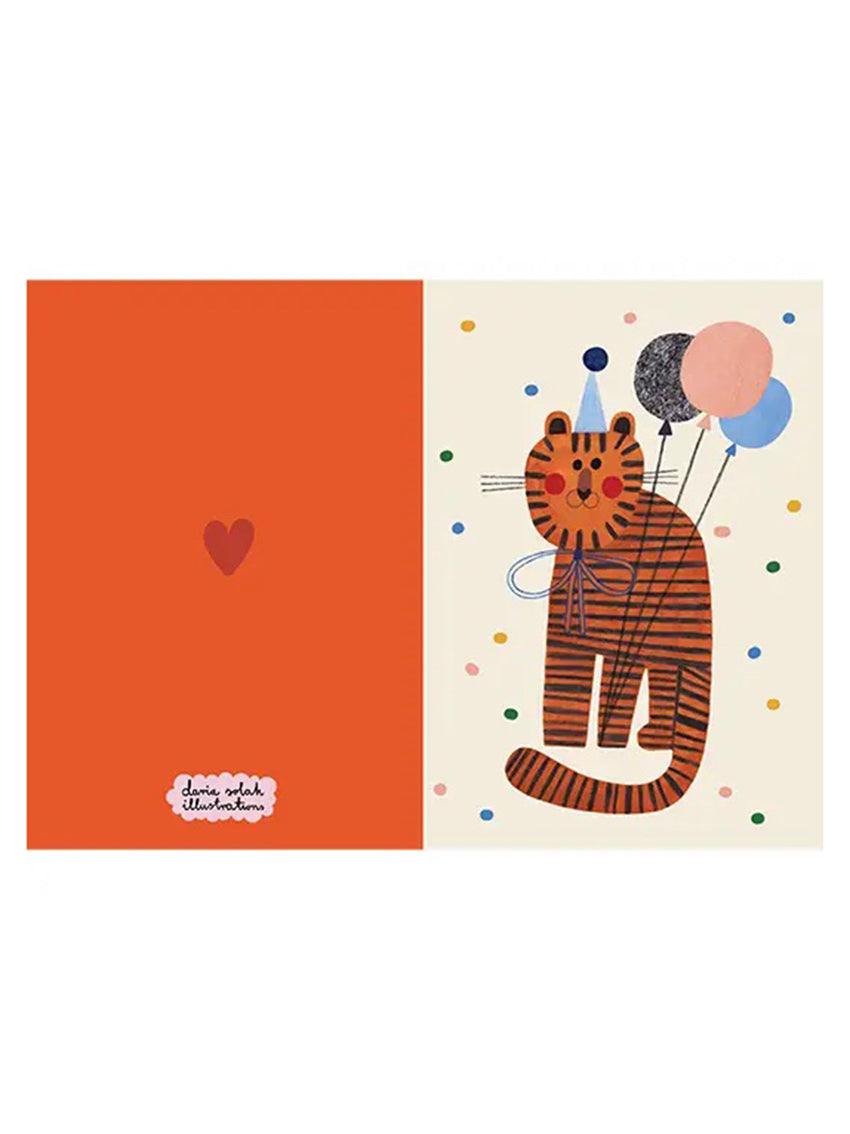 Party Tiger Card