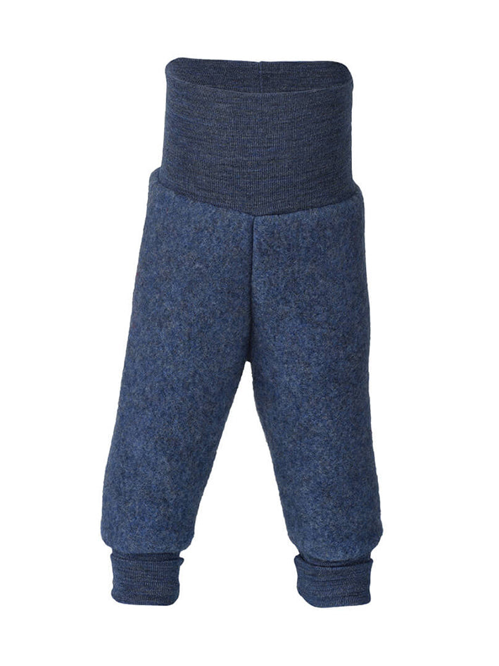 Baby Fleece Pants Blue Melange