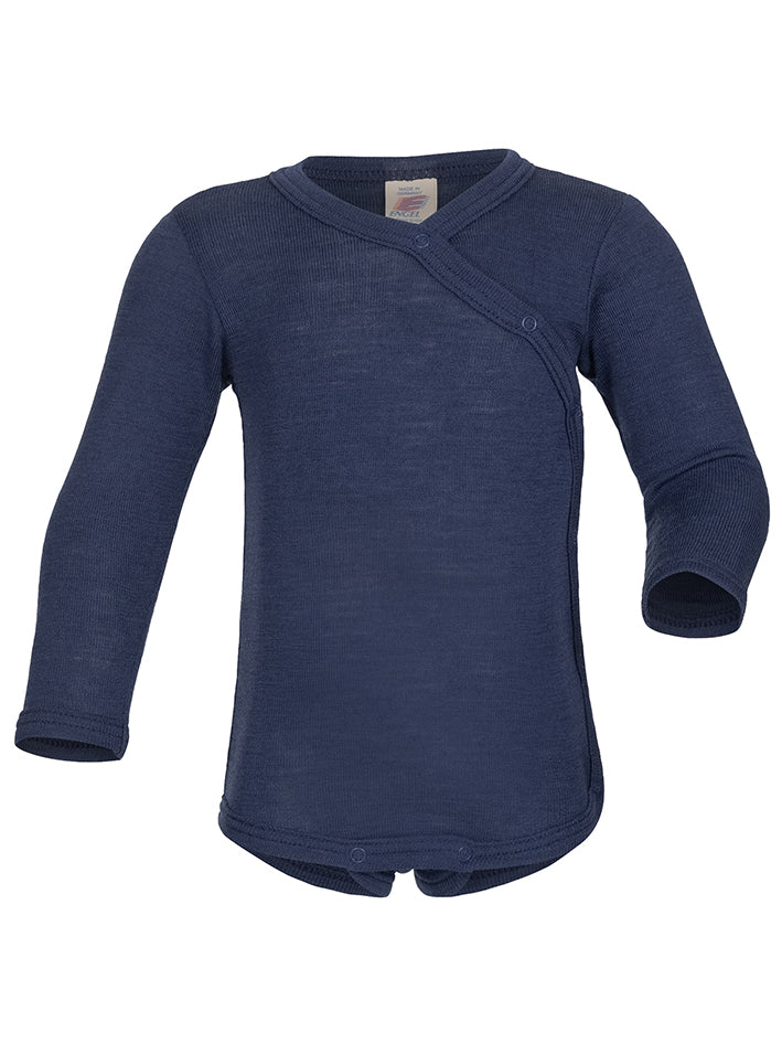 Wool/Silk Wrap Body Marine