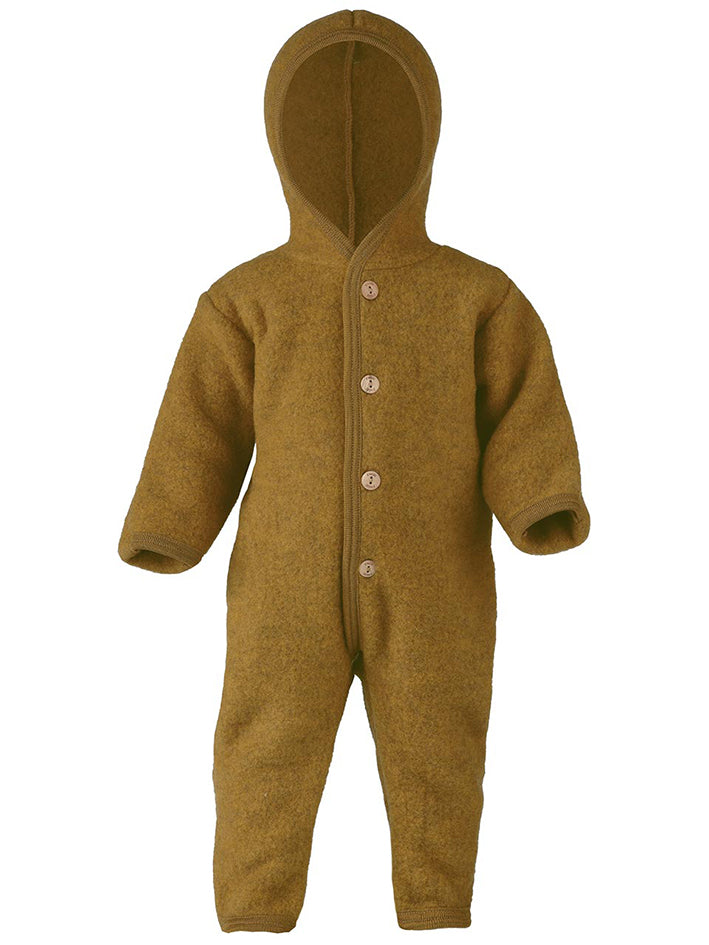 Baby Fleece Overall Safran Melange