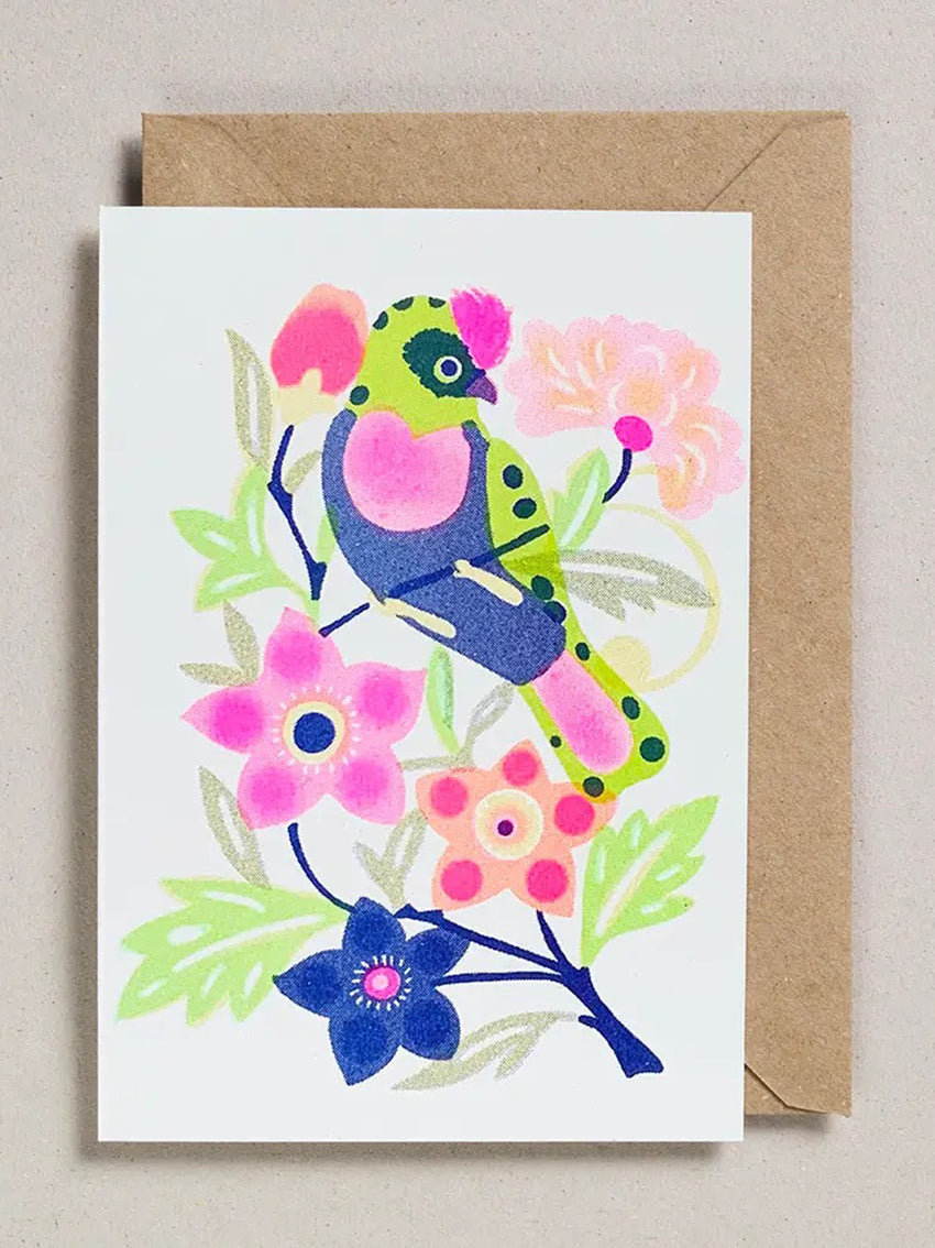 Riso Papercut Cards Cockatoo