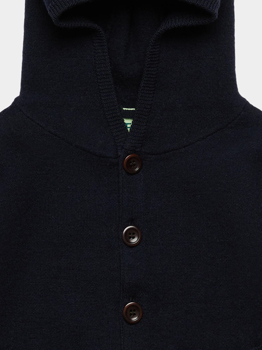 Baby Felted Jacket Dark Navy