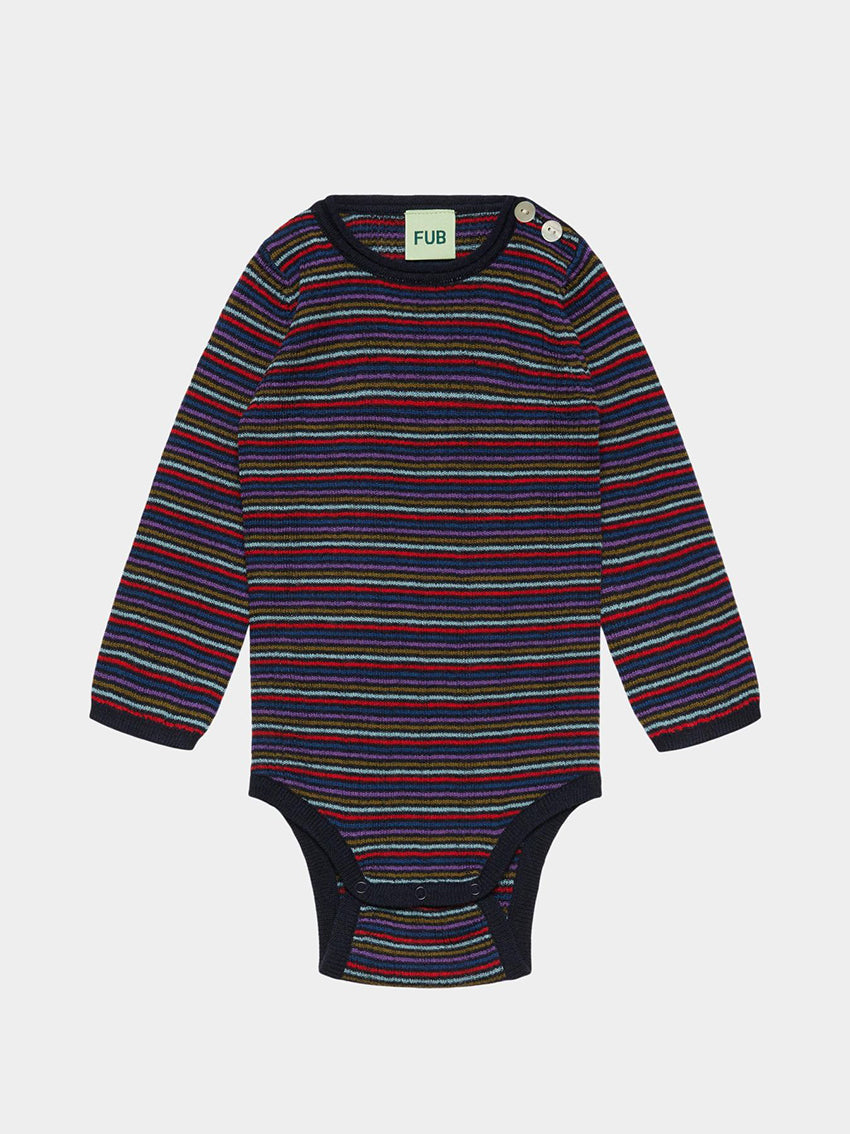 Baby Rib Body Multi Stripe