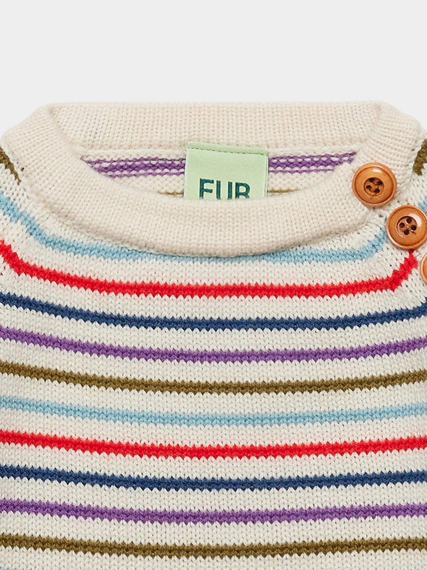 Baby Sweater Anniversary Stripe