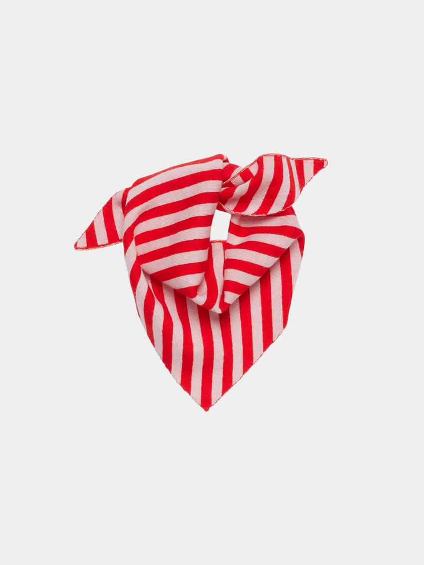 Bandana Classic Red/Rose Quartz