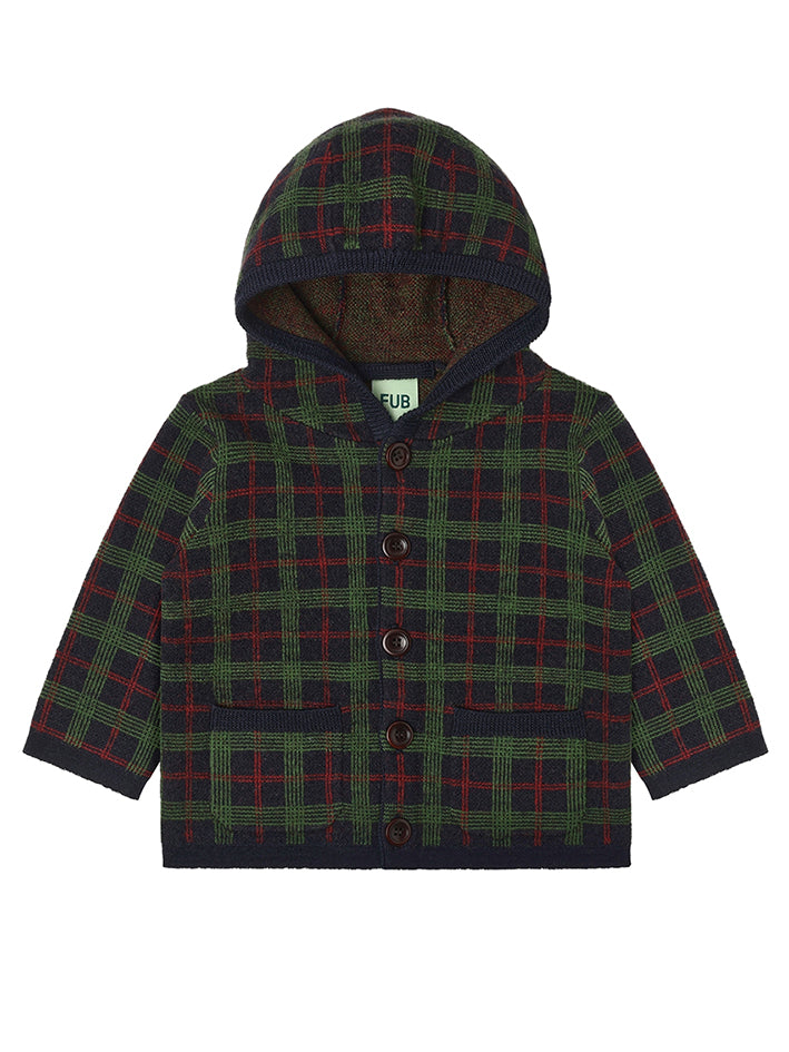 Baby Felted Jacket Dark Navy
