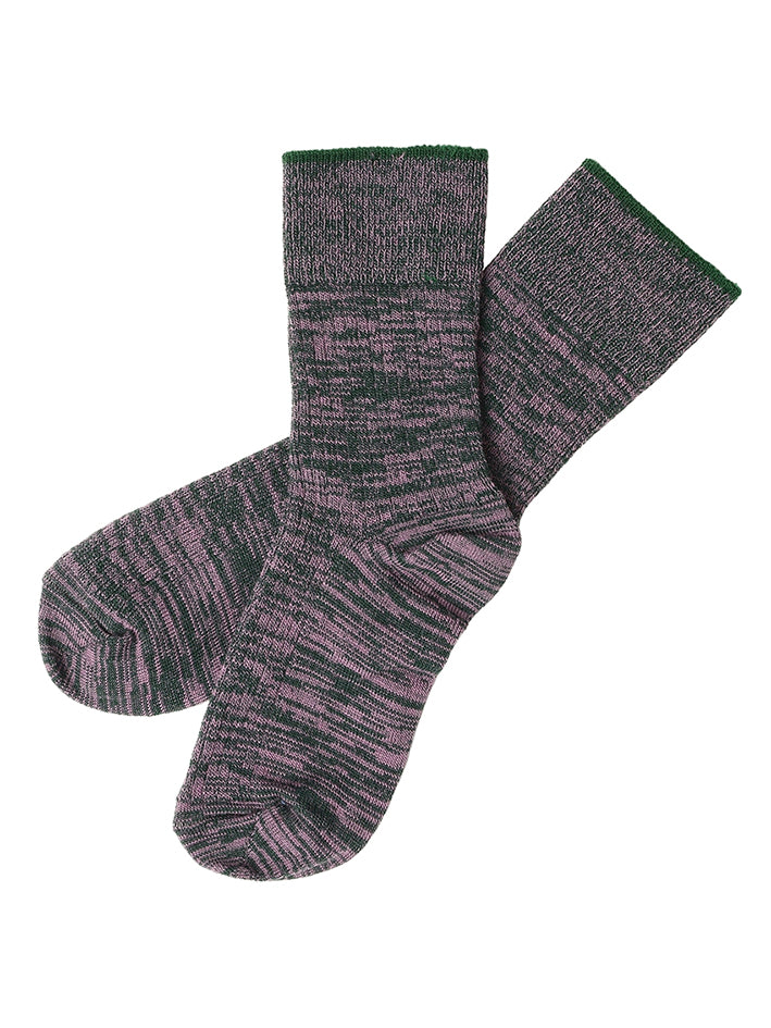Melange Socks Forest/Iris