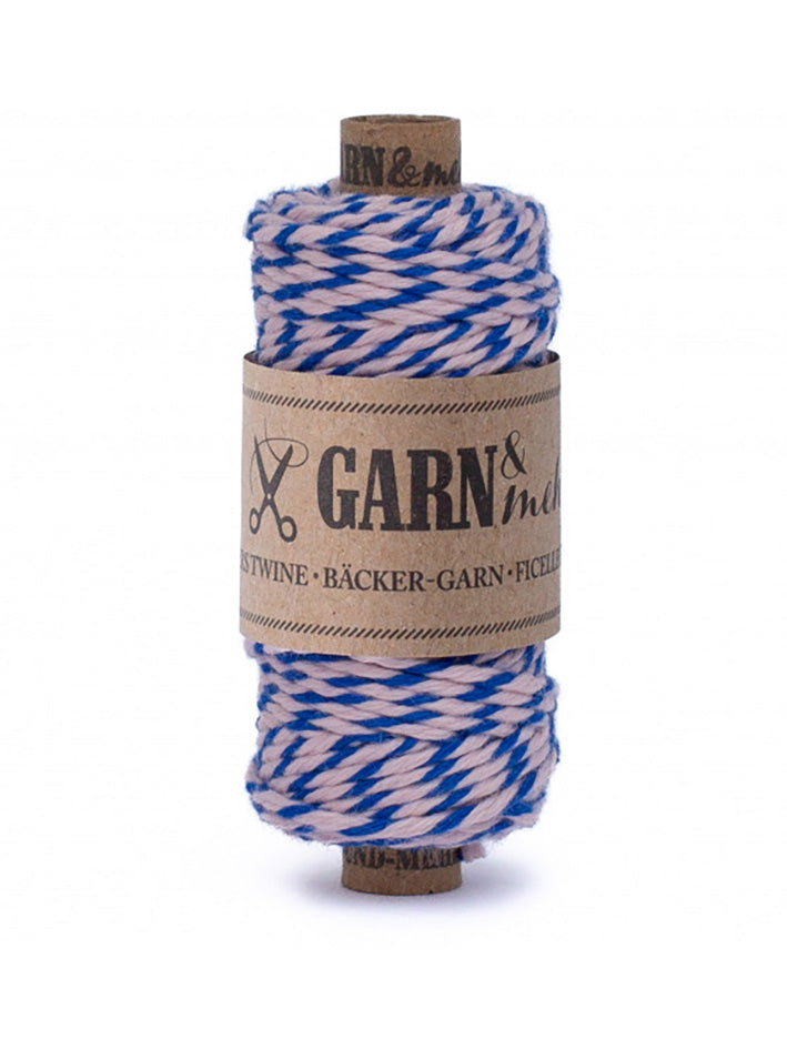 Baker’s Yarn Royalblue/Puderrosa 2mm