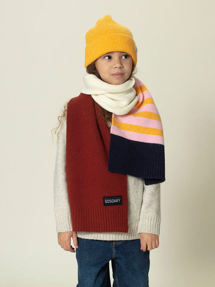 Kitchen Rat Scarf Brick Red Multi