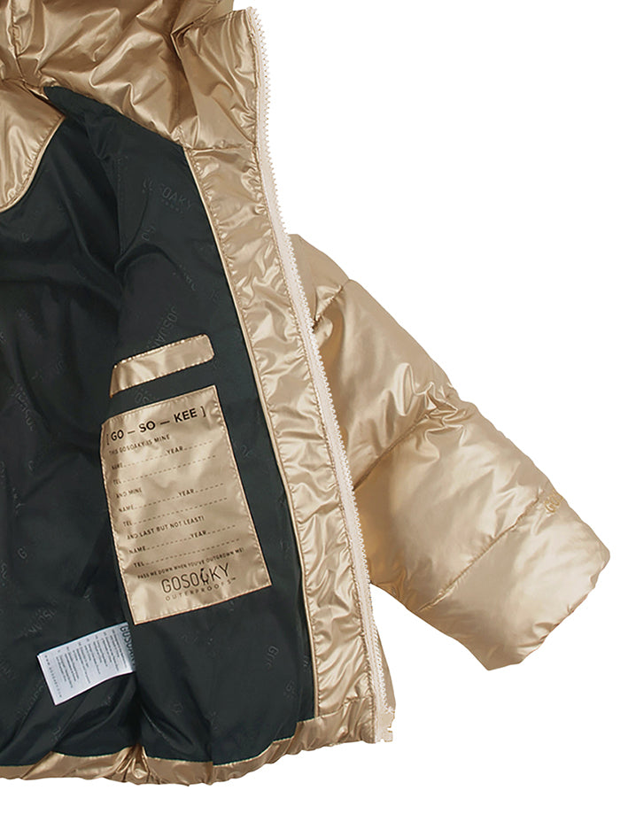 Flashy Dragon Jacket Gold
