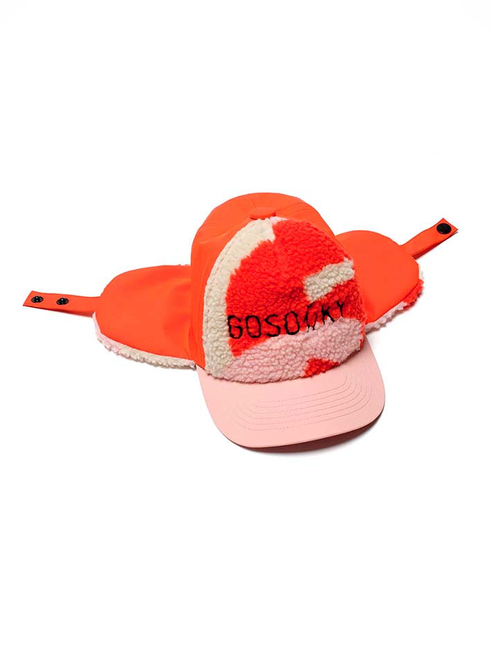 Happy Clam Hat Poppin Red