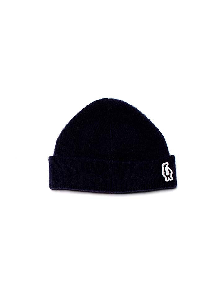 Red Dragon Beanie Deep Dark Blue