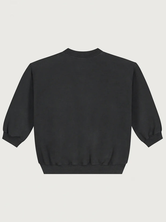 Baby Dropped Shoulder Sweater Nearly Black