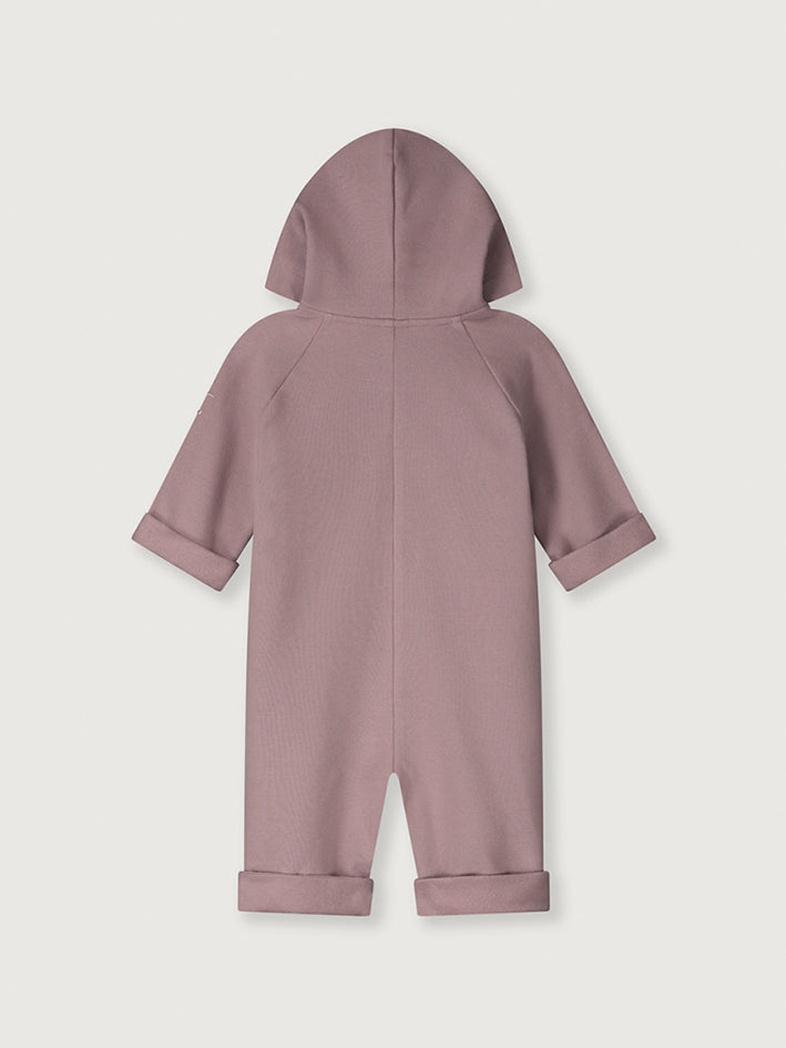 Baby Hooded Suit Berry
