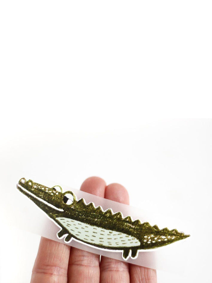 Crocodile Iron-On Print