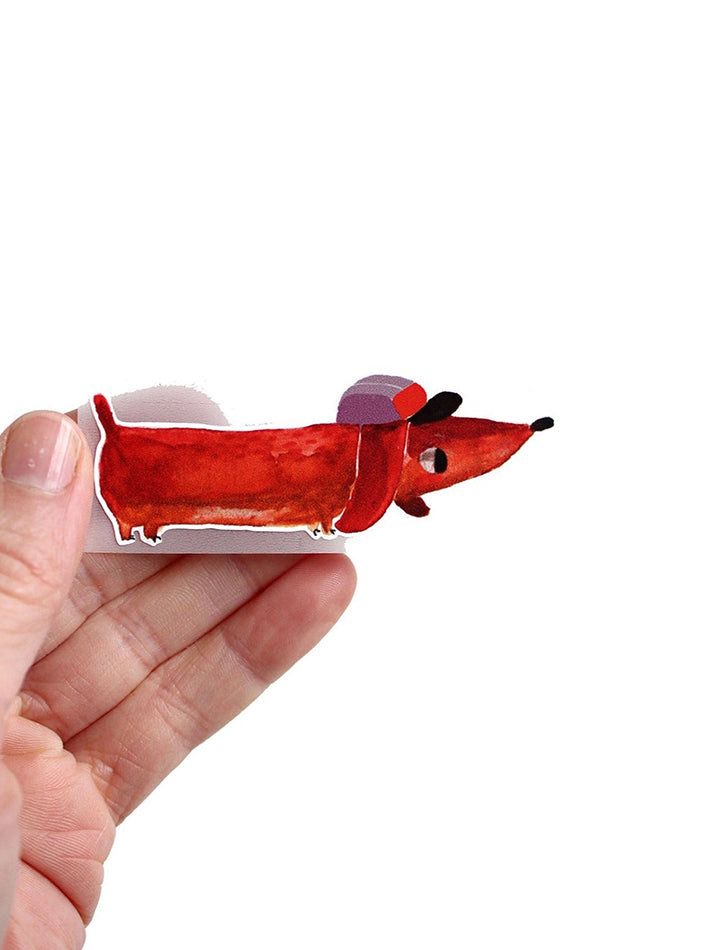 Dachshund Detlef Iron-On Print
