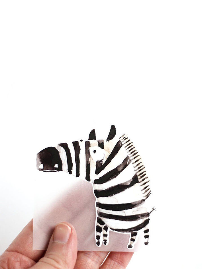 Zebra Iron-On Print