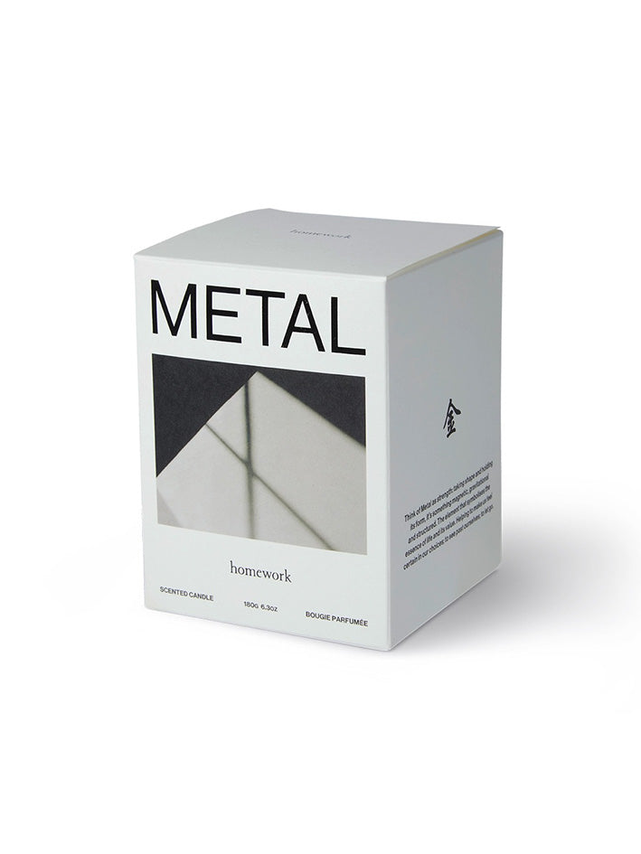 Metal Scented Candle 180g